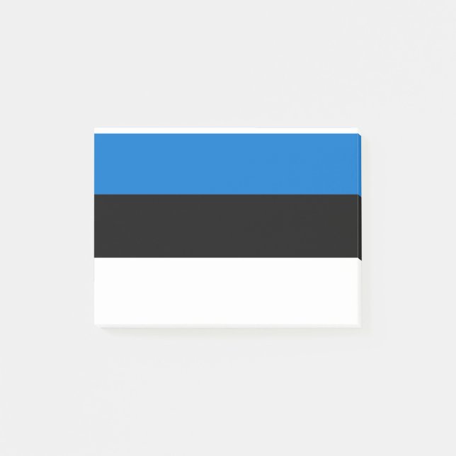 Bloco De Notas Eesti Vabariik - Estônia Flag (Frente)
