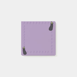 Bloco De Notas Eggplant Post it Notes