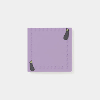 Bloco De Notas Eggplant Post it Notes