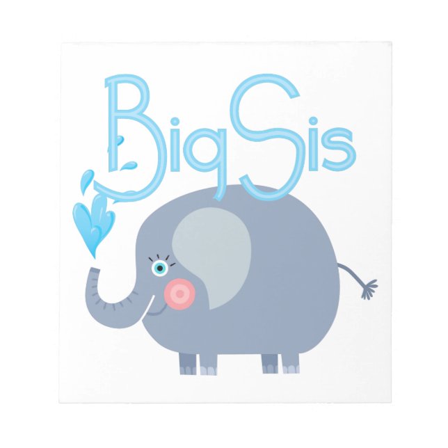 Bloco De Notas Elefante Big Sis (Frente)