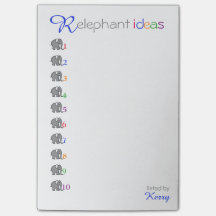 Elefante criativo personalizado das ideias de