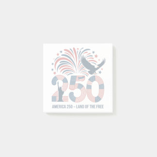 Bloco De Notas Elegant Bald Eagle America 250 Land of the Free 