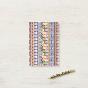 Bloco De Notas elegant ethnic pattern 