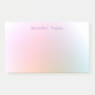 Bloco De Notas Elegante Moderno Modelo profissional colorido