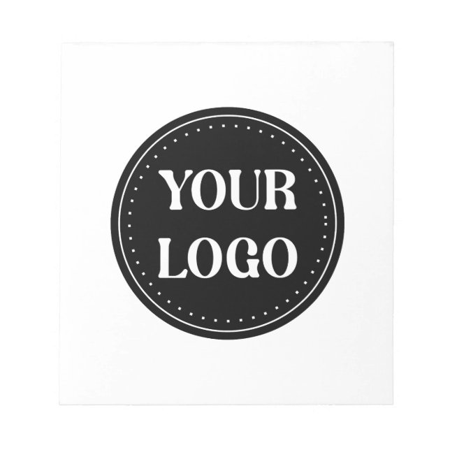 Bloco De Notas elegante, moderno, refinado e editável.  (Frente)