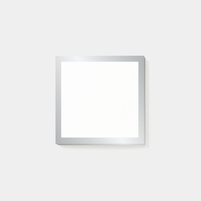 Bloco De Notas Elegante Silver (Frente)