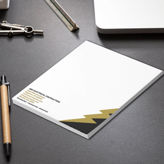 Bloco De Notas Elétrico | Contratante elétrico (Criador carregado)