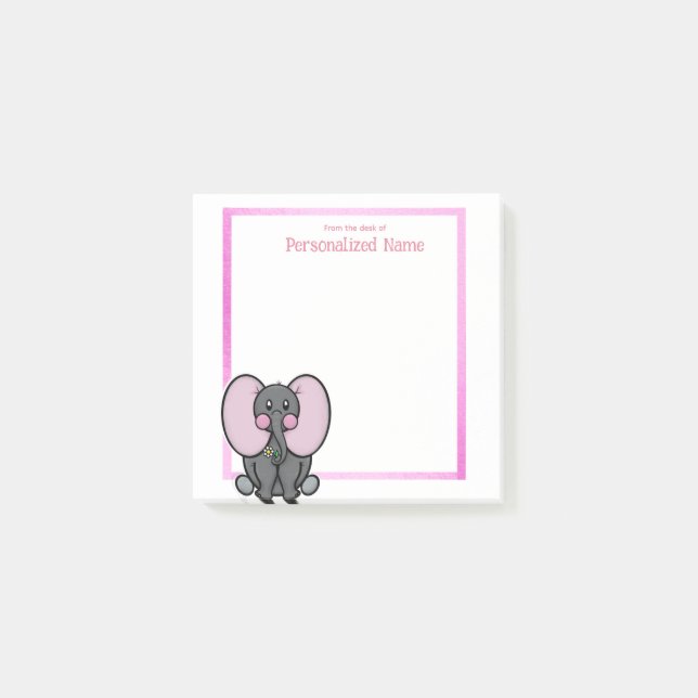 Bloco De Notas Ellie Phant Frame (Frente)