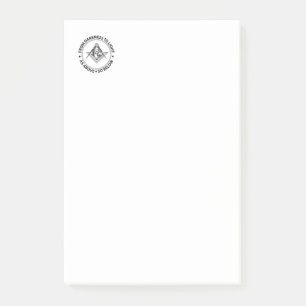 Bloco De Notas Emblema de Freemasonry