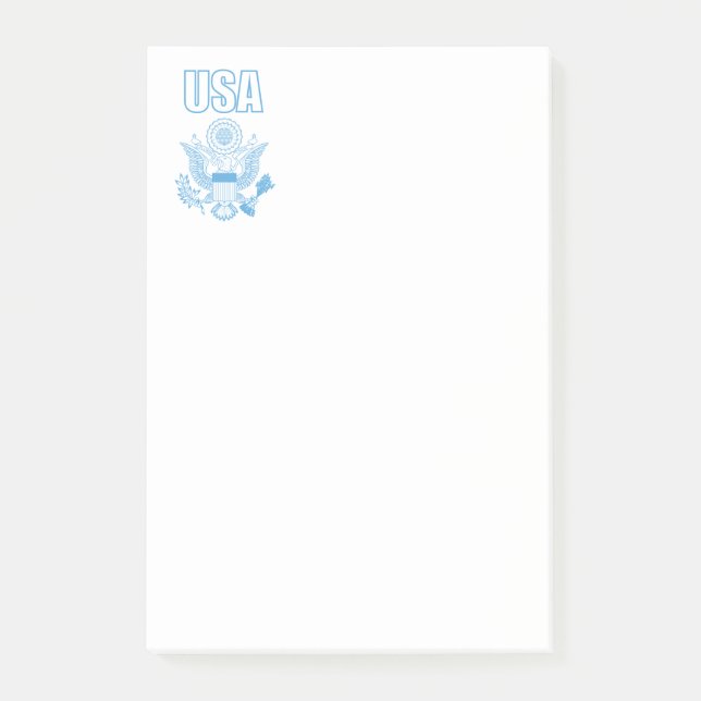 Bloco De Notas emblema nacional dos EUA (Frente)
