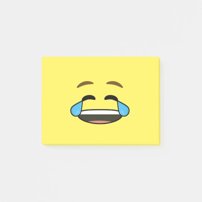 Bloco De Notas Emoji de riso (Frente)