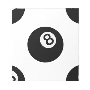 Bloco De Notas emoji oito bolas