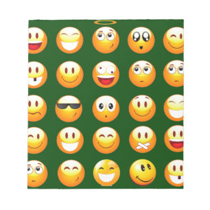Bloco De Notas emoji verde-escuro