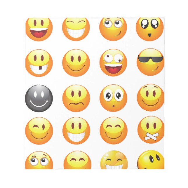 Bloco De Notas emojis (Frente)