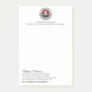 Bloco De Notas Empresa empresarial personalizada