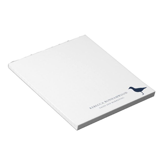 Bloco De Notas Empresa Personalizada para a Natureza do Pássaro d (Inclinado)