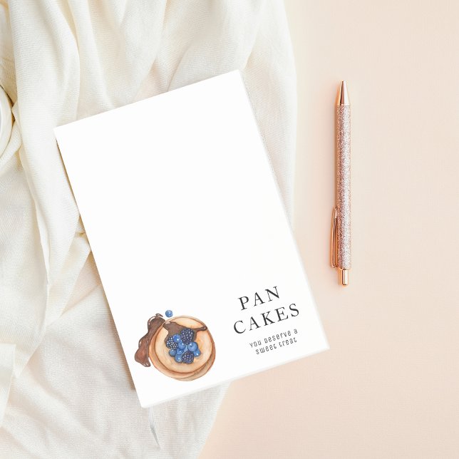 Bloco De Notas Empresas Profissionais De Panqueca Moderna (Criador carregado)