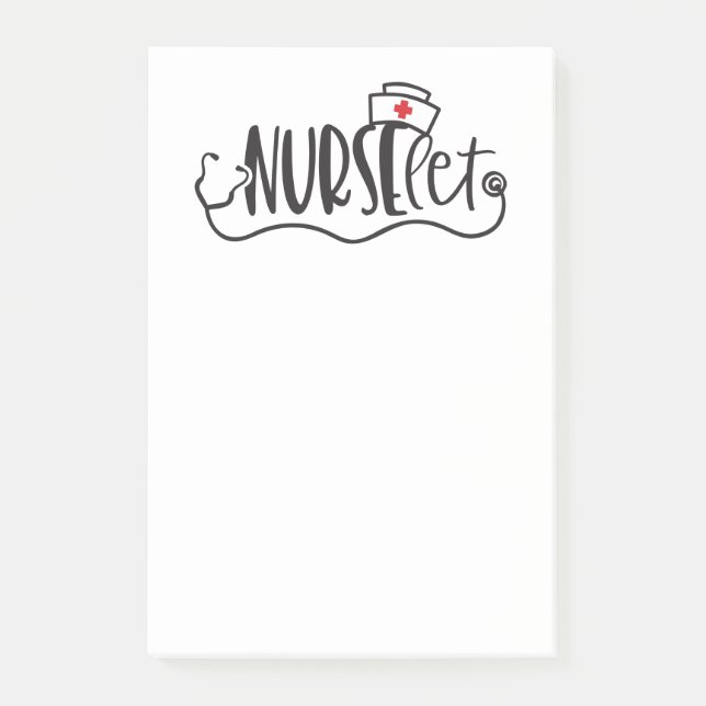 Bloco De Notas Enfermagem de Enfermagem de Estudantes (Frente)