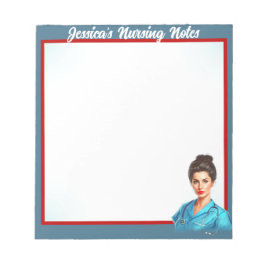 Bloco De Notas Enfermagem no meu sangue