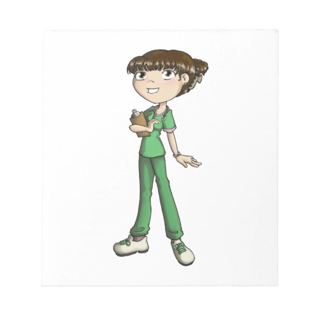 Bloco De Notas Enfermeira (Frente)