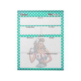 Bloco De Notas Enfermeira Abençoada_ Doença Temp 1