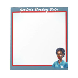 Bloco De Notas Enfermeira bonita Pinup está no meu sangue