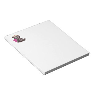 Bloco De Notas Enfermeira Ursinho (Rosa)