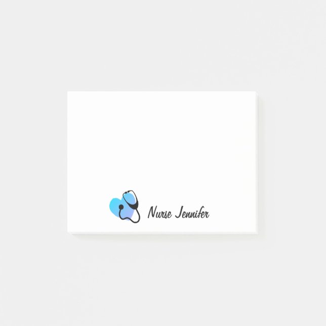 Bloco De Notas Enfermeiro Enfermeiro Bonito Personalizado (Frente)