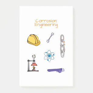 Bloco De Notas Engenheiro de corrosão Engenharia química
