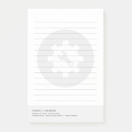Bloco De Notas Engenheiro de Segurança de Rede | Estilo Minimalis