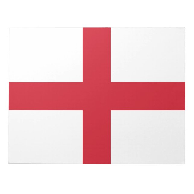 Bloco De Notas English Flag (Inglaterra) (Frente)