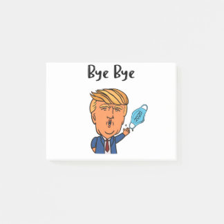 Bloco De Notas Engraçado, 2020, trump Mask Bye