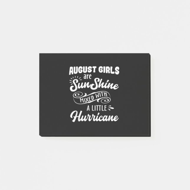 Bloco De Notas Engraçado August Birthday Shirts Dons (Frente)