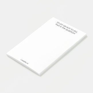 Bloco De Notas Engraçado Shakespeare Para Fazer Lista Personaliza