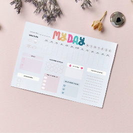 Bloco De Notas Envelhecer no Local, Recebendo Planejador Diário