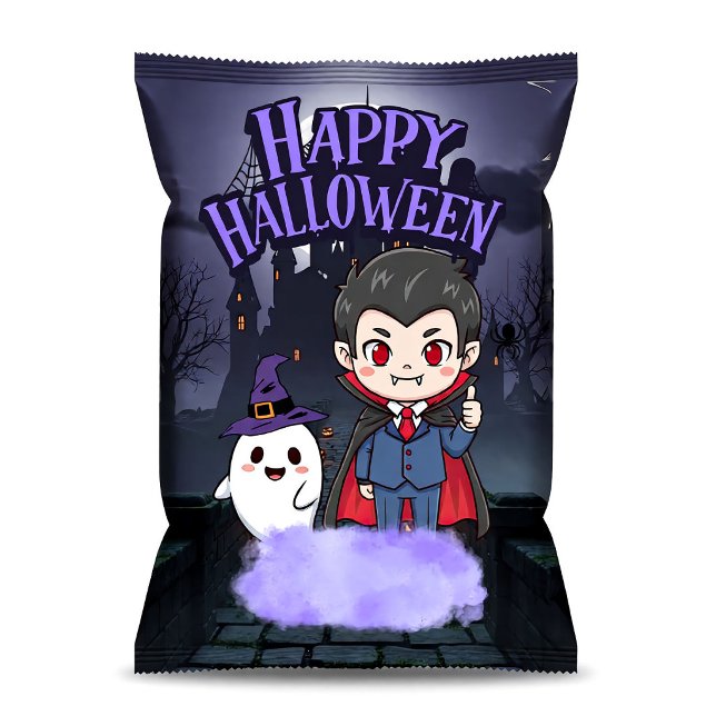 Bloco De Notas Envelopes de Sacos de Batata Chips de Halloween de (Criador carregado)