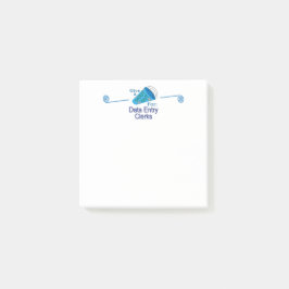 Bloco De Notas Enviar para Funcionários de Entrada de Dados