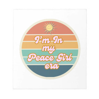 Bloco De Notas Era da Peace Girl