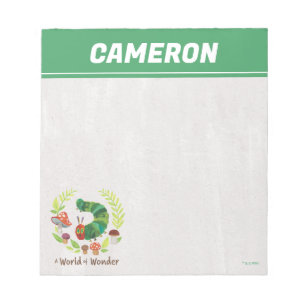 Bloco De Notas Eric Carle   Um mundo maravilhoso