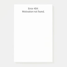 Erro 404: Motivação não encontrada,Engraçada,Perso