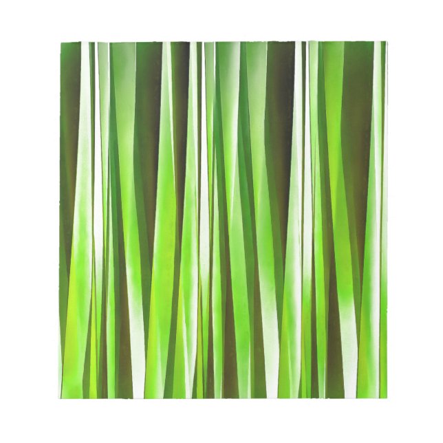 Bloco De Notas Erva-do-rio-verde-tropical (Frente)