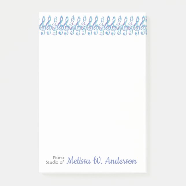 Bloco De Notas Escadas de Arco-Íris Personalizadas Divertidas (Frente)