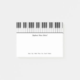 Bloco De Notas Escola de Música