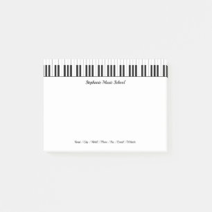 Bloco De Notas Escola de música