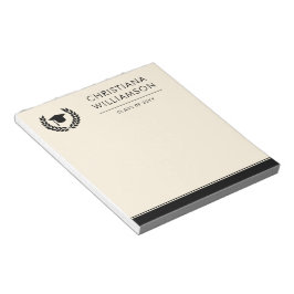 Bloco De Notas Escolas Personalizadas e Formandos Elegantes