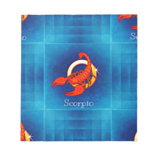 Bloco De Notas escorpião horóscopo