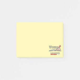 Bloco De Notas Escrevendo Palavras