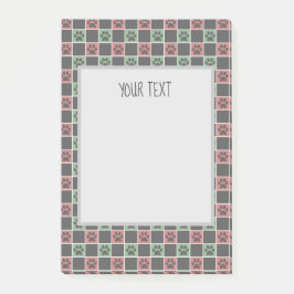 Bloco De Notas Escrita Personalizada da Pasta de Cachorros do Pad