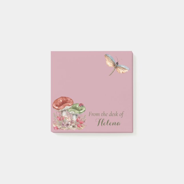 Bloco De Notas Escritório de Florestas Botânicas (Frente)