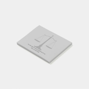 Bloco De Notas Escritório do advogado